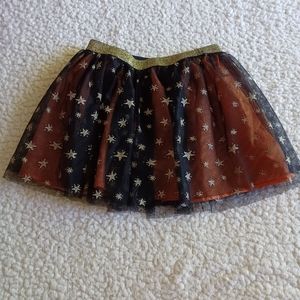 Black and orange star tutu
